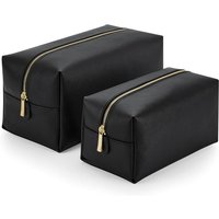 Bagbase Toiletry Bag 23cm x 11cm x 11cm in Black | Size: 23 cm x 11 cm x 11 cm