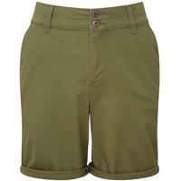 Asquith & Fox Women's Chino Lightweight Shorts in Olive | Size: Small