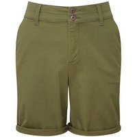 Asquith & Fox Women's Chino Lightweight Shorts in Olive | Size: 2XS
