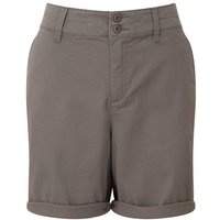 Asquith & Fox Women's Chino Lightweight Shorts in Light Grey | Size: 2XS
