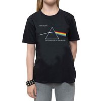 Pink Floyd Dark Side Of The Moon Courier Cotton T-Shirt in Black | Size: 7-8 Years