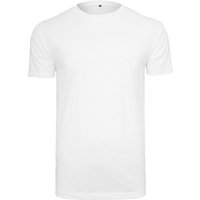 Build Your Brand Men's Round Neck T-Shirt in White | Size: Medium