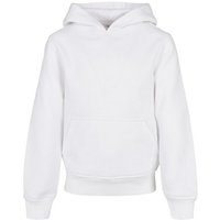 Build Your Brand Basic Hoodie in White | Size: 13-14 Years