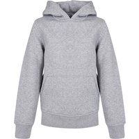 Build Your Brand Basic Hoodie in Grey | Size: 5-6 Years