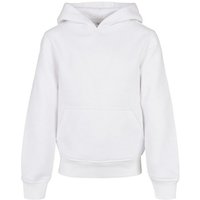 Build Your Brand Basic Hoodie in White | Size: 5-6 Years