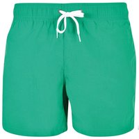 Build Your Brand Men's Swim Shorts in Green | Size: 2XL