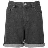 Wombat Women's Denim Shorts in Black | Size: 10