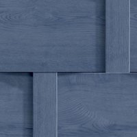 Debona Harrow Weave Wood Panel Wallpaper in Blue