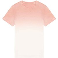 Native Spirit Men's Dip Dye T-Shirt in Rose | Size: XL