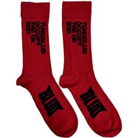 Yungblud Men's Occupy The UK Socks in Red | Size: 7-11