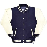 Biggie Smalls Men's Crown Varsity Jacket in Navy | Size: Small