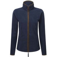 Premier Women's Artisan Contrast Trim Fleece Jacket in Navy | Size: XL