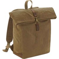 Heritage Leather Trim Backpack Light