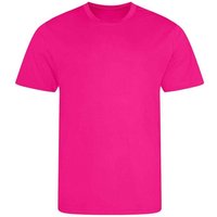 AWDis Cool Plain Magenta T-Shirt in Bright Pink | Size: 12-13 Years