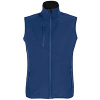 SOL'S Women's Falcon Softshell Body Warmer in Dark Blue | Size: Small