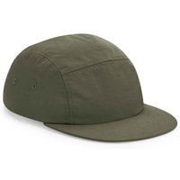 Beechfield Men's 5 Panel Camper Cap in Dark Olive