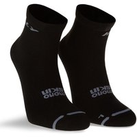 Hilly Men's Active Ankle Socks in Black | Size: 9-12