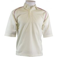 Contrast Piping Cricket Shirt