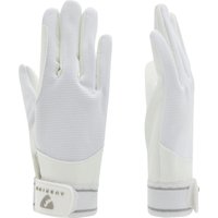 Aubrion Mesh Riding Gloves in White | Size: 11-12 Years