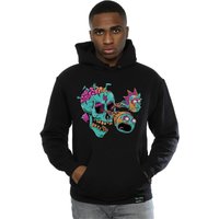 & Eyeball Skull Pullover Hoodie