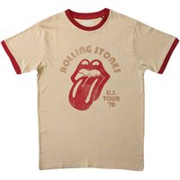 The Rolling Stones Men's US Tour ´78 T-Shirt in Natural | Size: Medium