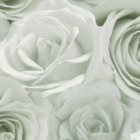 World of Wallpaper Melany Rose Wallpaper in Green