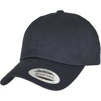 Flexfit by Yupoong Men's Low Profile Cotton Cap in Dark Navy