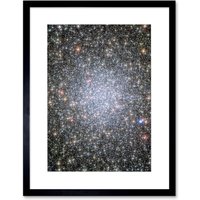 Artery8 Wall Art Print Hubble Space Astronomy Globular Cluster 47 Tucanae 3000 Bright White Dwarf Exodus From The Stellar Group Core In Milky Way