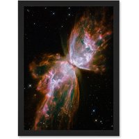 Artery8 Hubble Space Telescope Image Celestial Butterfly Emerges From Stellar Demise In Planetary Nebula NGC 6302 Red Glow Dying Star In Milky Way