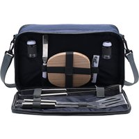 Country Living The Collection BBQ Set & Bag in Dark Navy