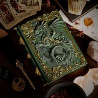 Juliana Mystic Legends Green Dragon 3D Notebook