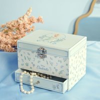 Disney Pastel Princess Musical Jewellery Box - Cinderella in Blue