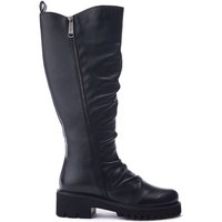 Riez Leather Biker Boots