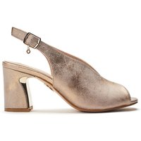 Love Metallic Heeled Sandals