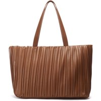 Moda In Pelle Women's 'Ana Bag' Porvair Tote Bag in Tan