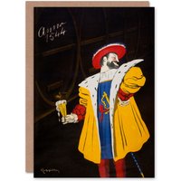 Artery8 Leonetto Cappiello Art Card Vintage Fort Carre Beer Advert