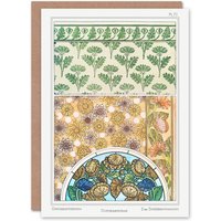 Artery8 Maurice Pillard Verneuil Art Card Ornamental Chrysanthemum