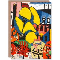 Artery8 Henry Lyman Sayen Art Card Trees Abstract Urban Landscape