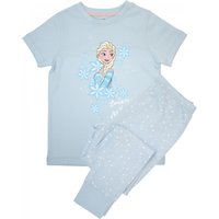Dream Magic Short Sleeved Long Pyjama Set Blue