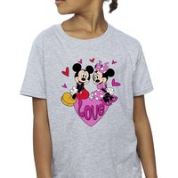 Mickey & Minnie Mouse Hearts T Shirt