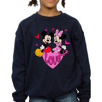 Mickey & Minnie Mouse Hearts Sweatshirt