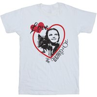 Wizard of Oz Boy's Love Heart T-Shirt in White | Size: 5-6 Years