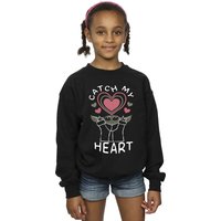 Star Wars Girl's Catch My Heart Sweatshirt in Black | Size: 3-4 Years