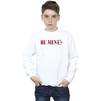 Disney Boy's Be Mine Daisy Duck Valentine Sweatshirt in White | Size: 12-13 Years