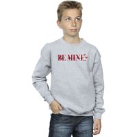 Disney Boy's Be Mine Daisy Duck Valentine Sweatshirt in Grey | Size: 3-4 Years