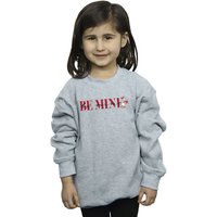 Disney Girl's Valentine Be Mine Daisy Duck Sweatshirt in Grey | Size: 3-4 Years
