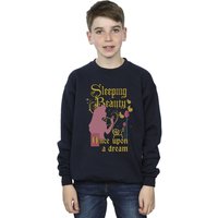 Sleeping Beauty Boy's Once Upon A Dream Disney Sweatshirt in Navy | Size: 9 Years