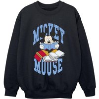 Boy's Reading Books Mickey Mouse Sweatshirt in | Size: 7-8 Years