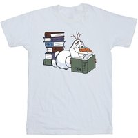 Olaf Reading Cotton T Shirt