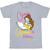 Beauty And The Beast Boy's Once Upon A Time Belle T-Shirt in Grey | Size: 7-8 Years